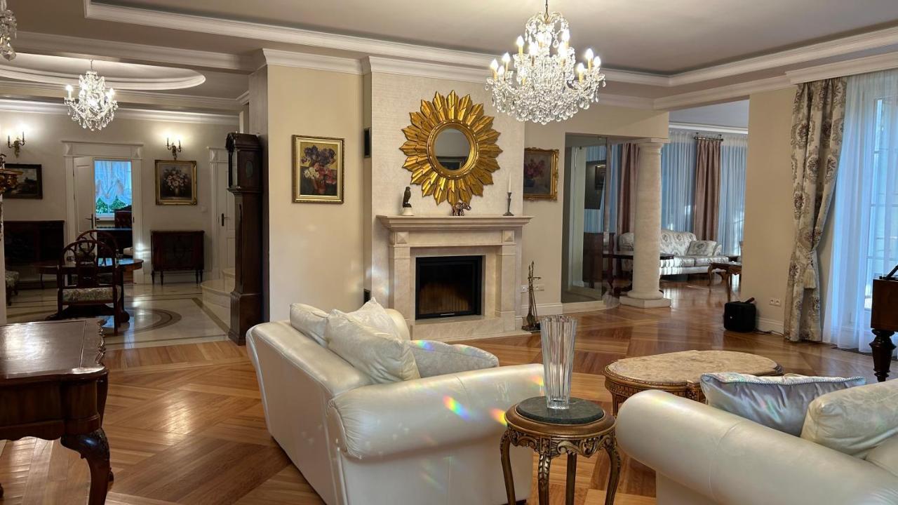 Luxury Villa Indoor Pool Warsaw Magdalenka Eksteriør billede
